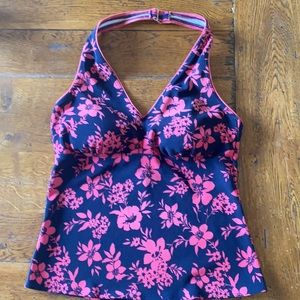 Lands End tankini top sz 12